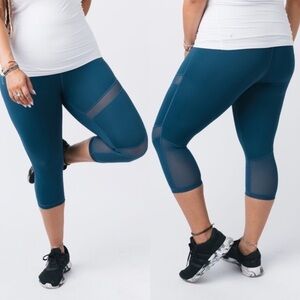 Zyia Corsair Brilliant Mesh Hi-Rise Crop